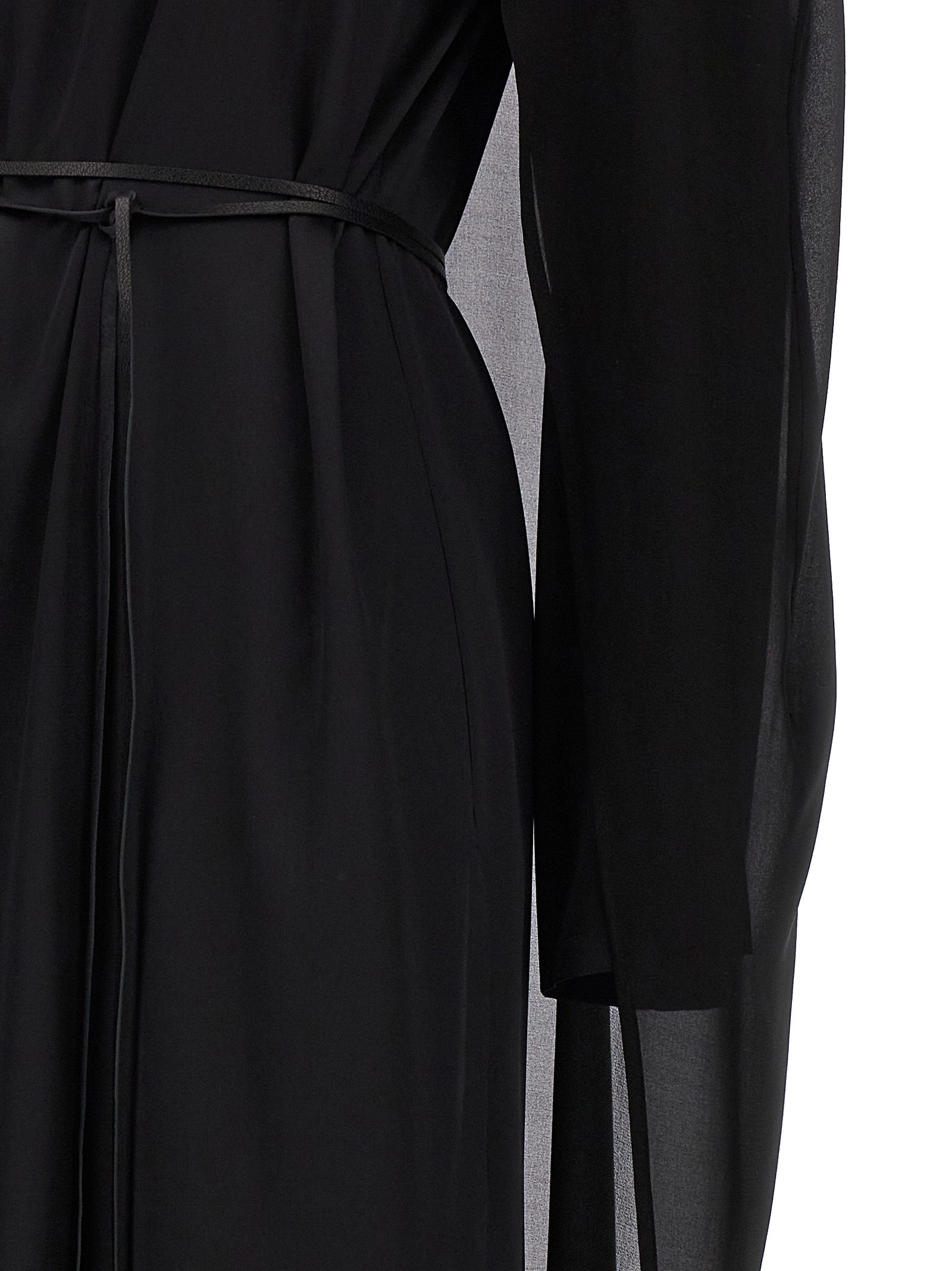 [Di.La3 Pari'] Long sleeve dress SS24 A225NERO