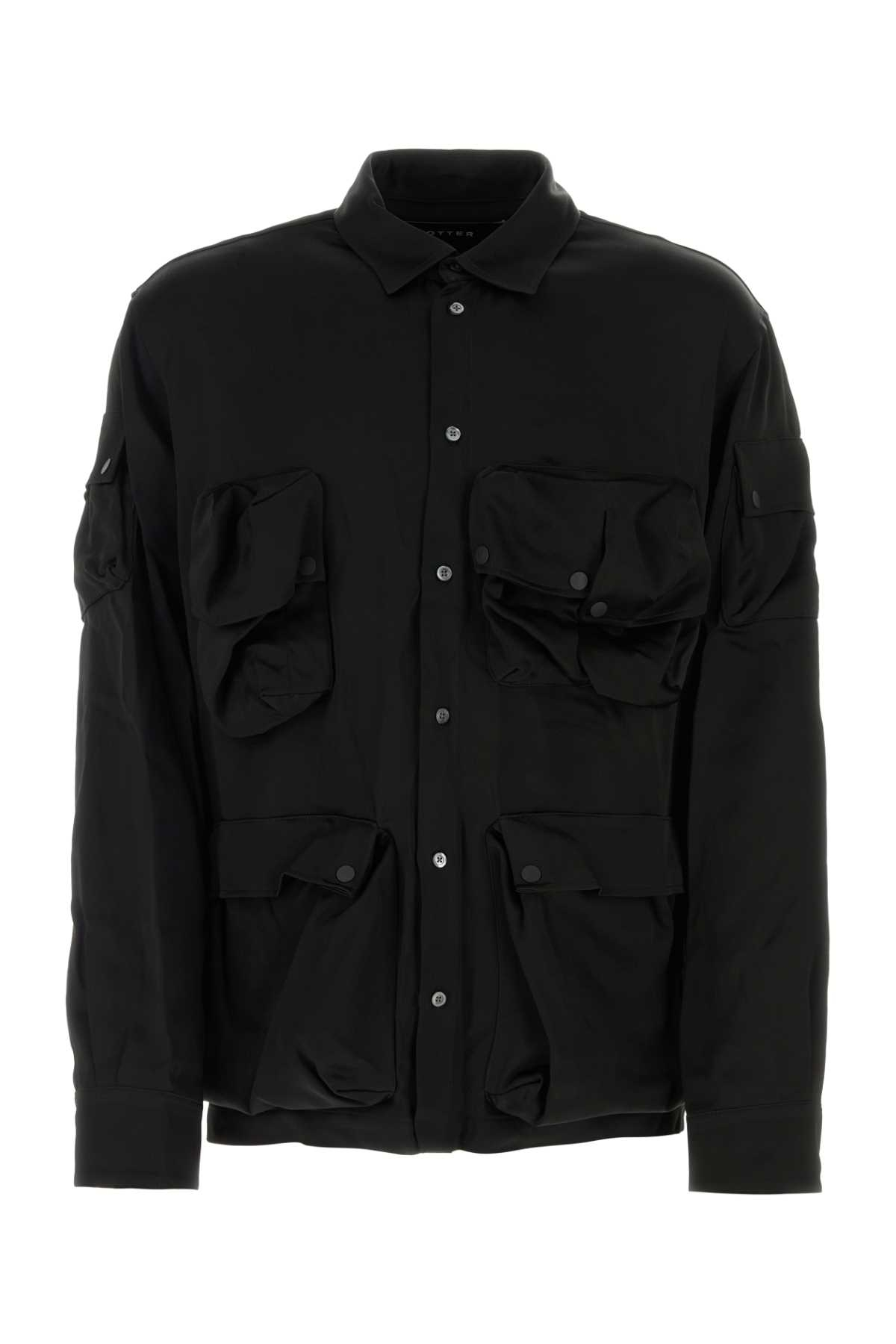 [Botter] Shirts Long Sleeve FW23 MN4035W109 CRESATBLK