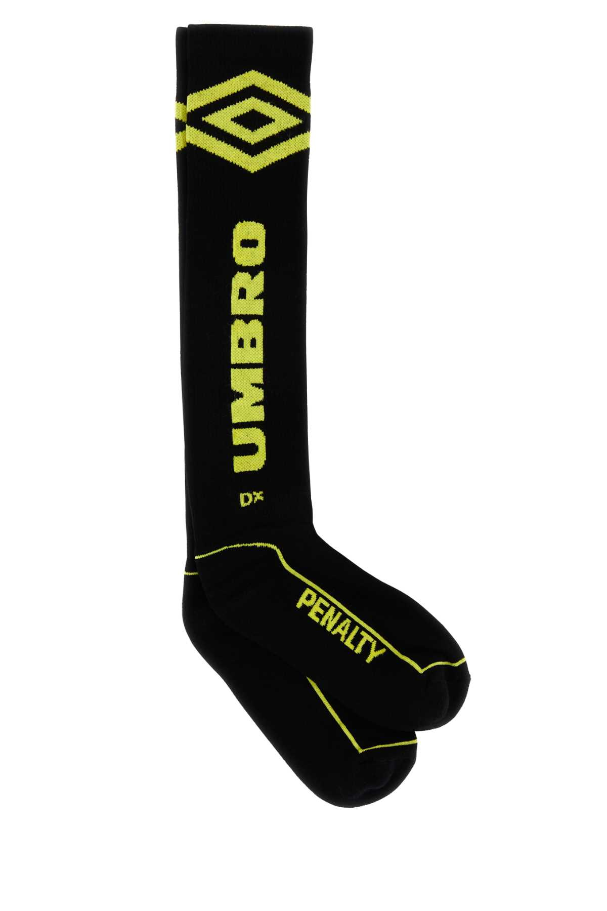 [UMBRO] Socks FW23 UBMW027FA16 BLACKYELLOW