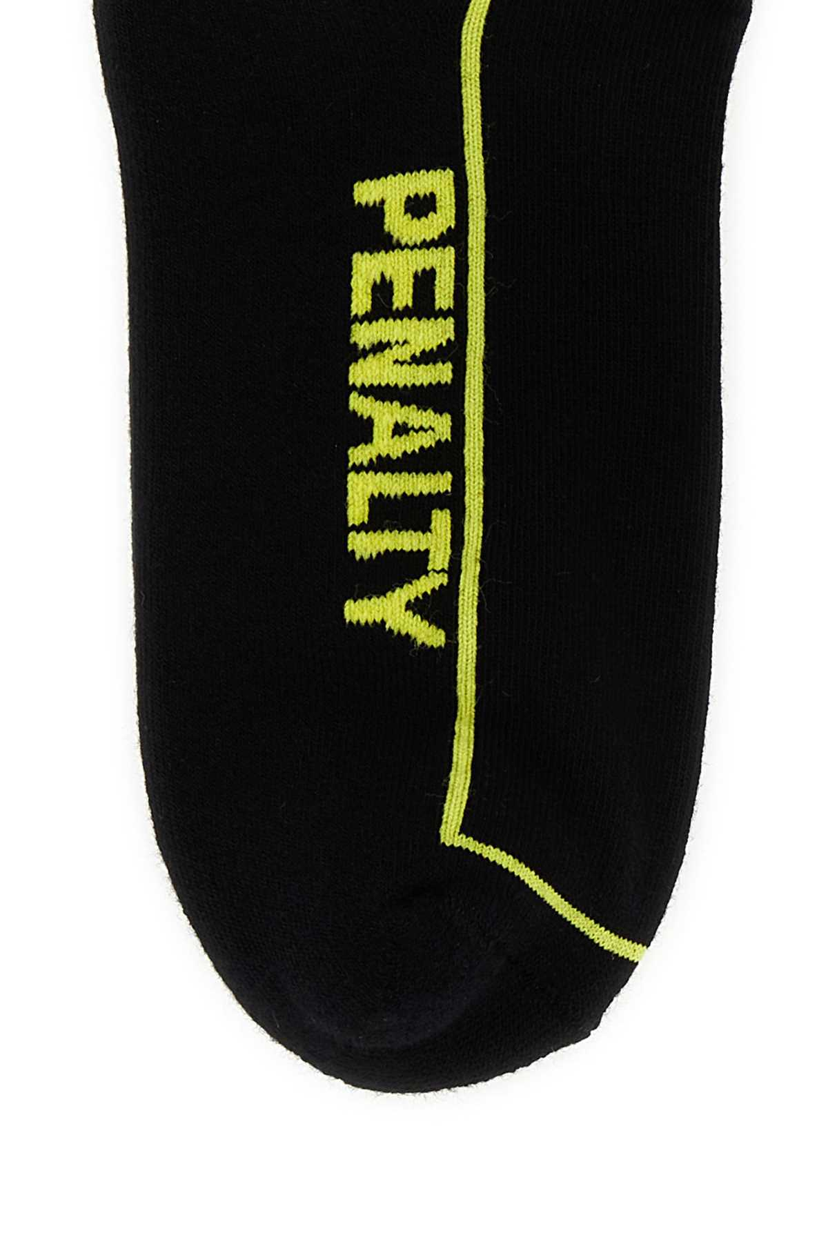 [UMBRO] Socks FW23 UBMW027FA16 BLACKYELLOW