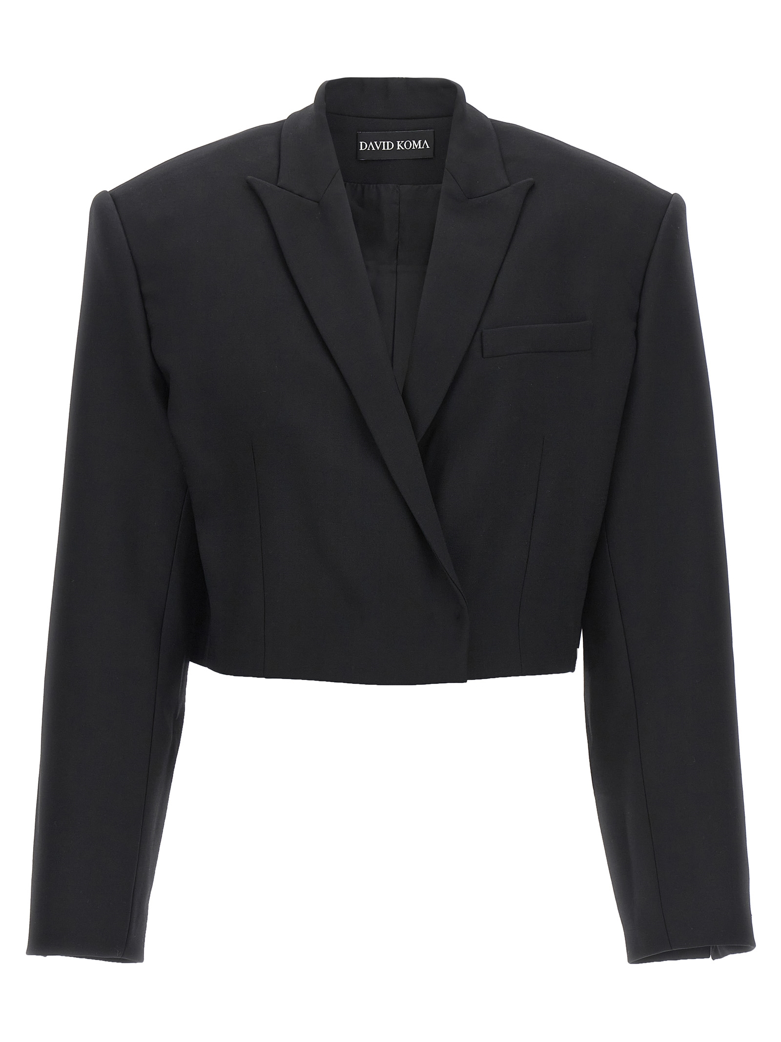 [David Koma] Blazer FW23 AW23DK01JBLACK