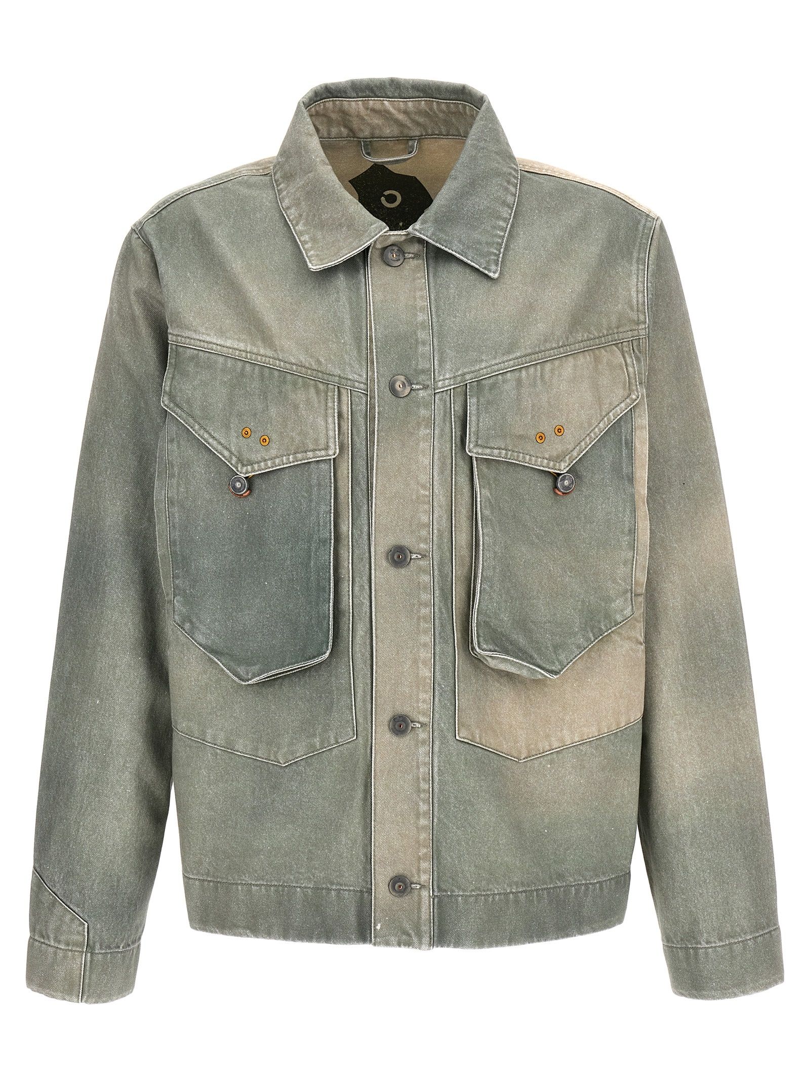 [Objects Iv Life] Denim jacket FW23 OBJ00320101GREPAT