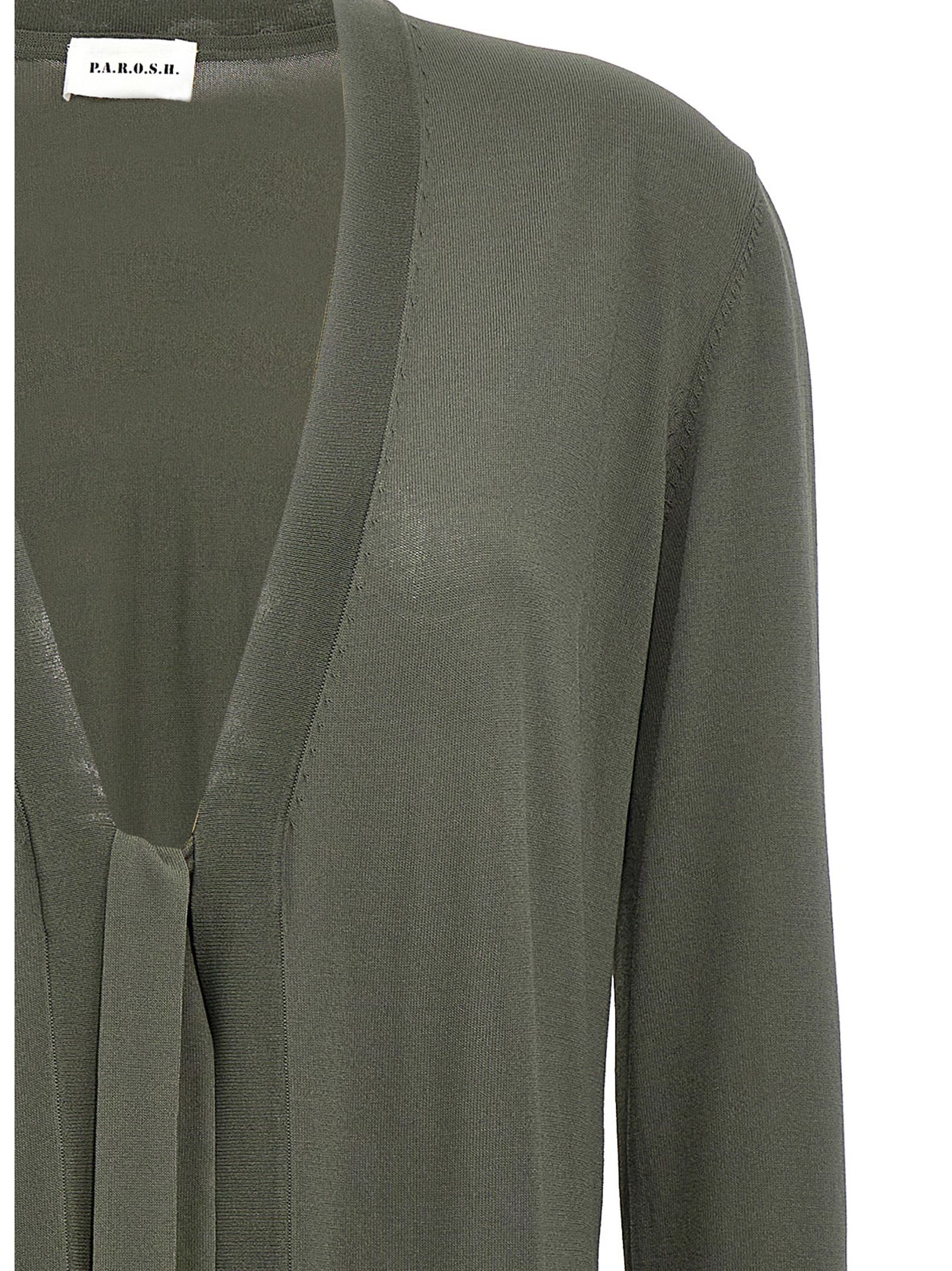 [PAROSH] Cardigan SS23 D520749ROUX007