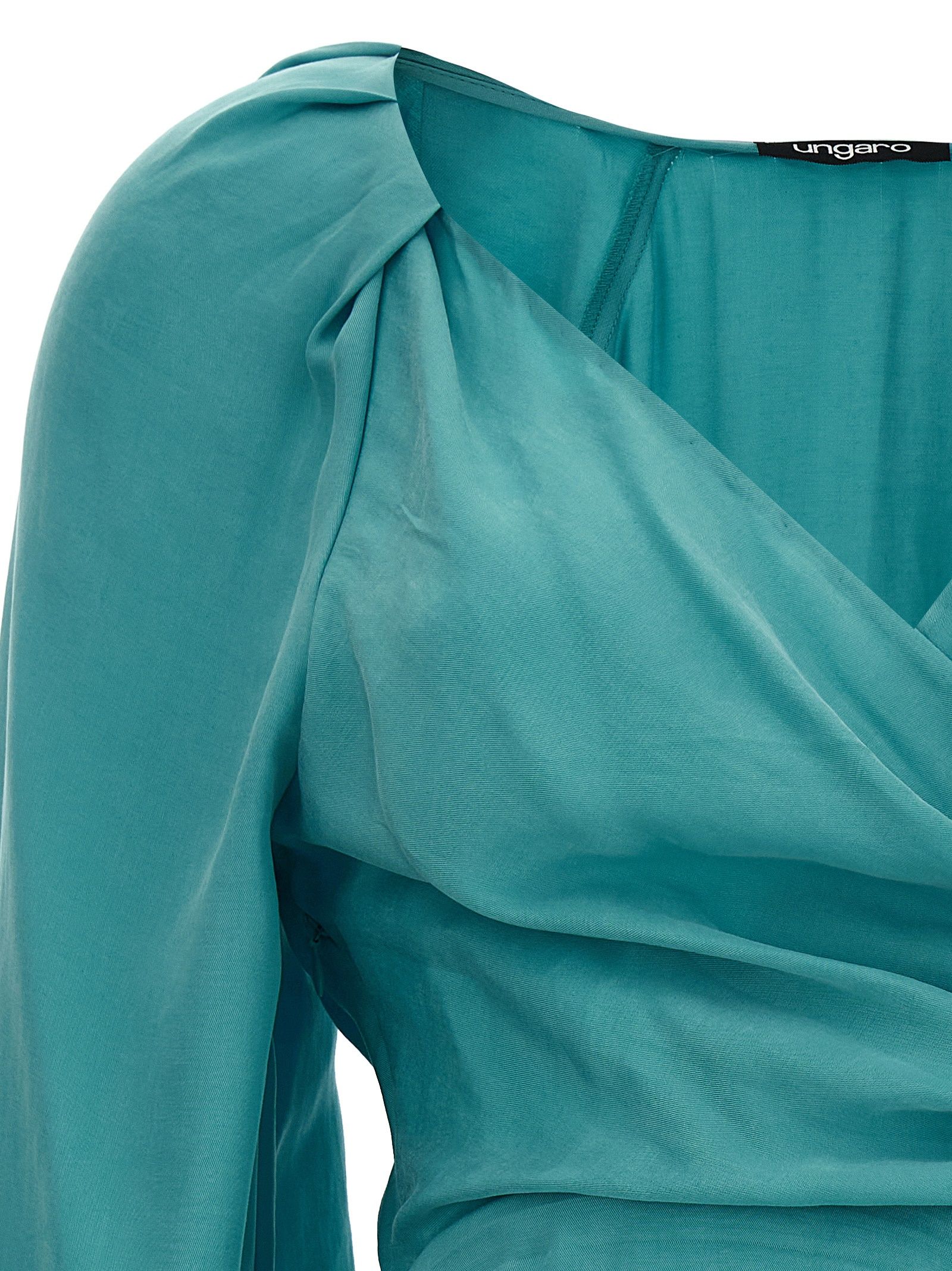 [Ungaro fever] Long sleeve dress SS23 US3D16LAGOON