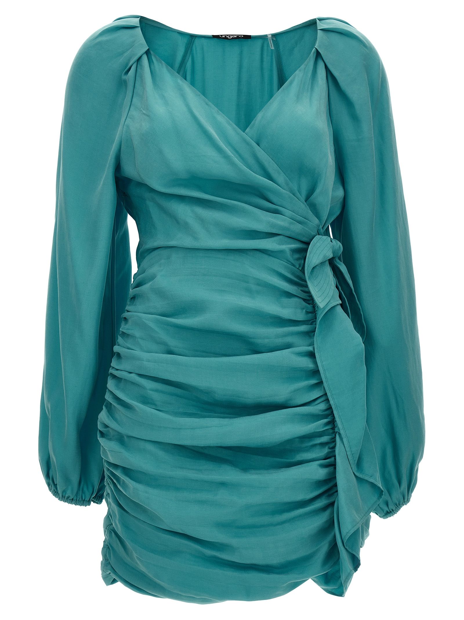 [Ungaro fever] Long sleeve dress SS23 US3D16LAGOON