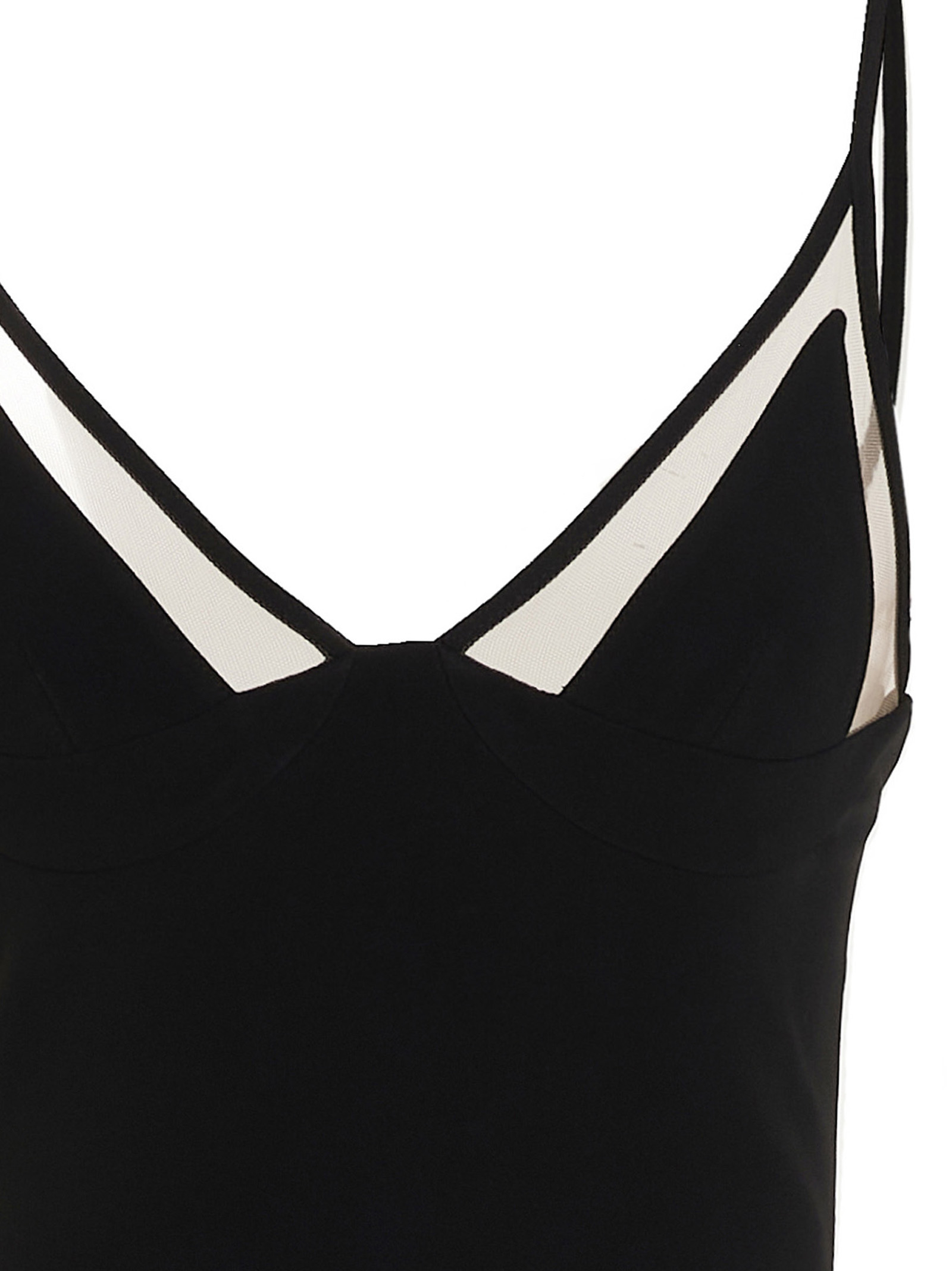 [David Koma] Sleeveless dress SS23 RE23DK40DLABLACK