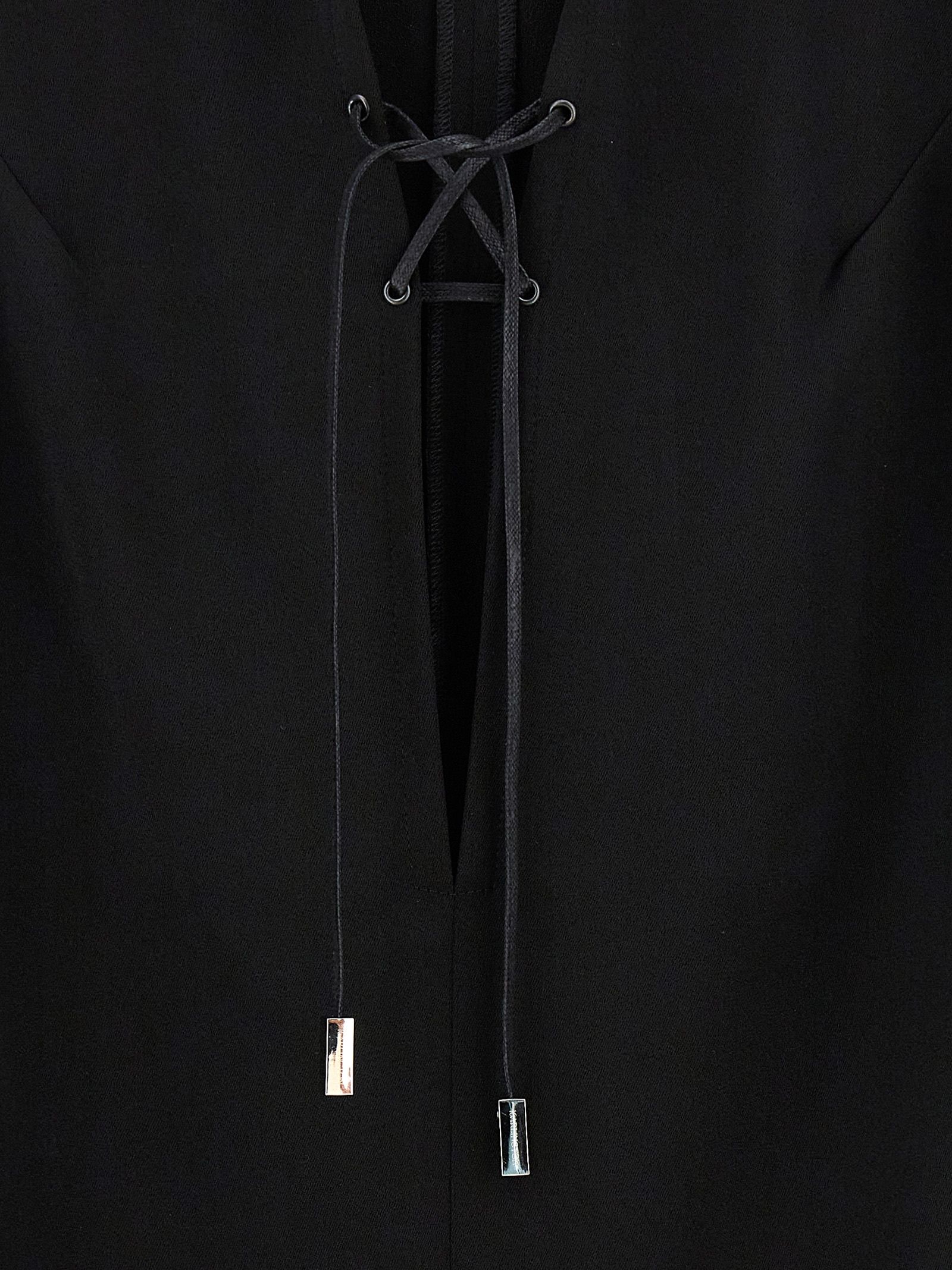 [16arlington] Long sleeve dress FW23 D331PW23JETBLACK