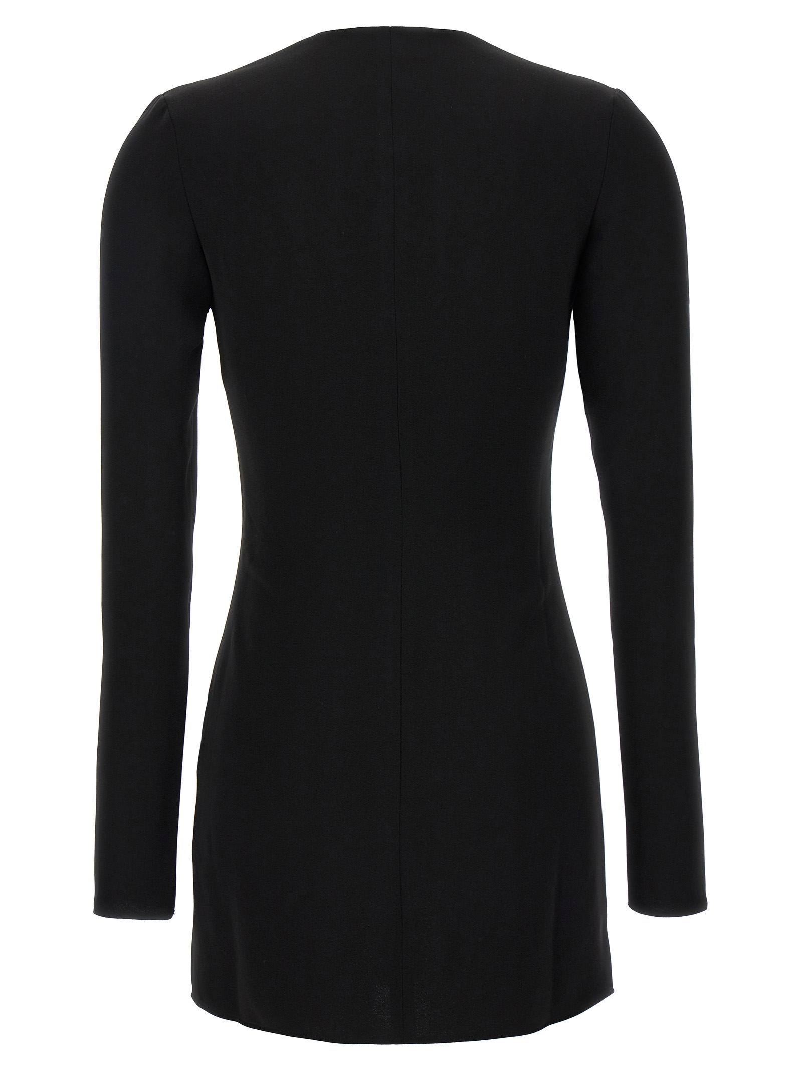 [16arlington] Long sleeve dress FW23 D331PW23JETBLACK