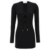[16arlington] Long sleeve dress FW23 D331PW23JETBLACK