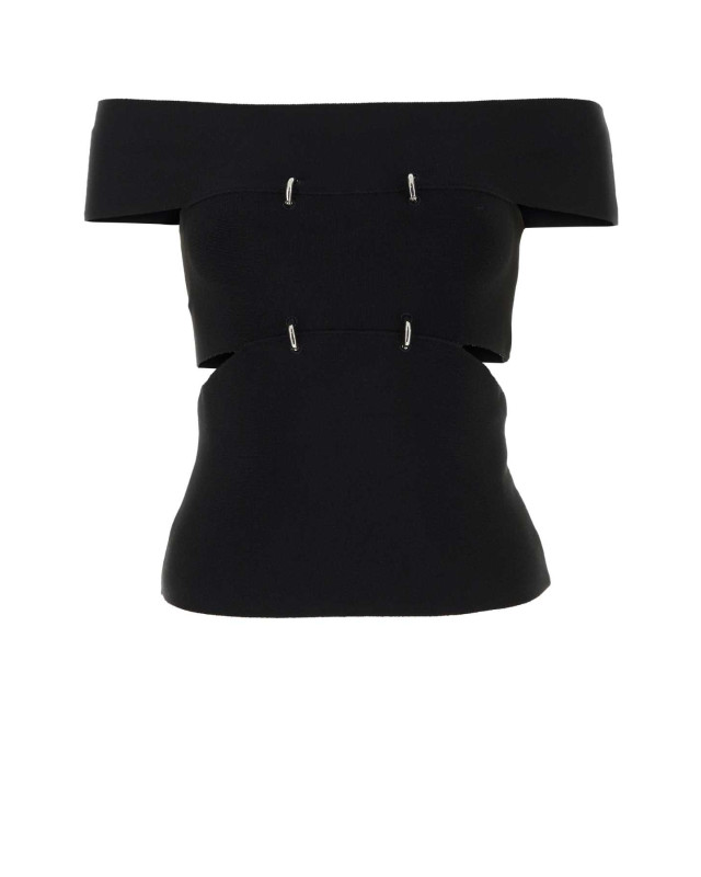 [Alexander McQueen] Knitwear SS23 748051Q1A5Z 1000