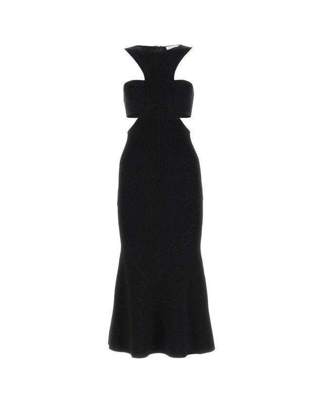 [Alexander McQueen] Sleeveless dress SS23 734602Q1A47 1000