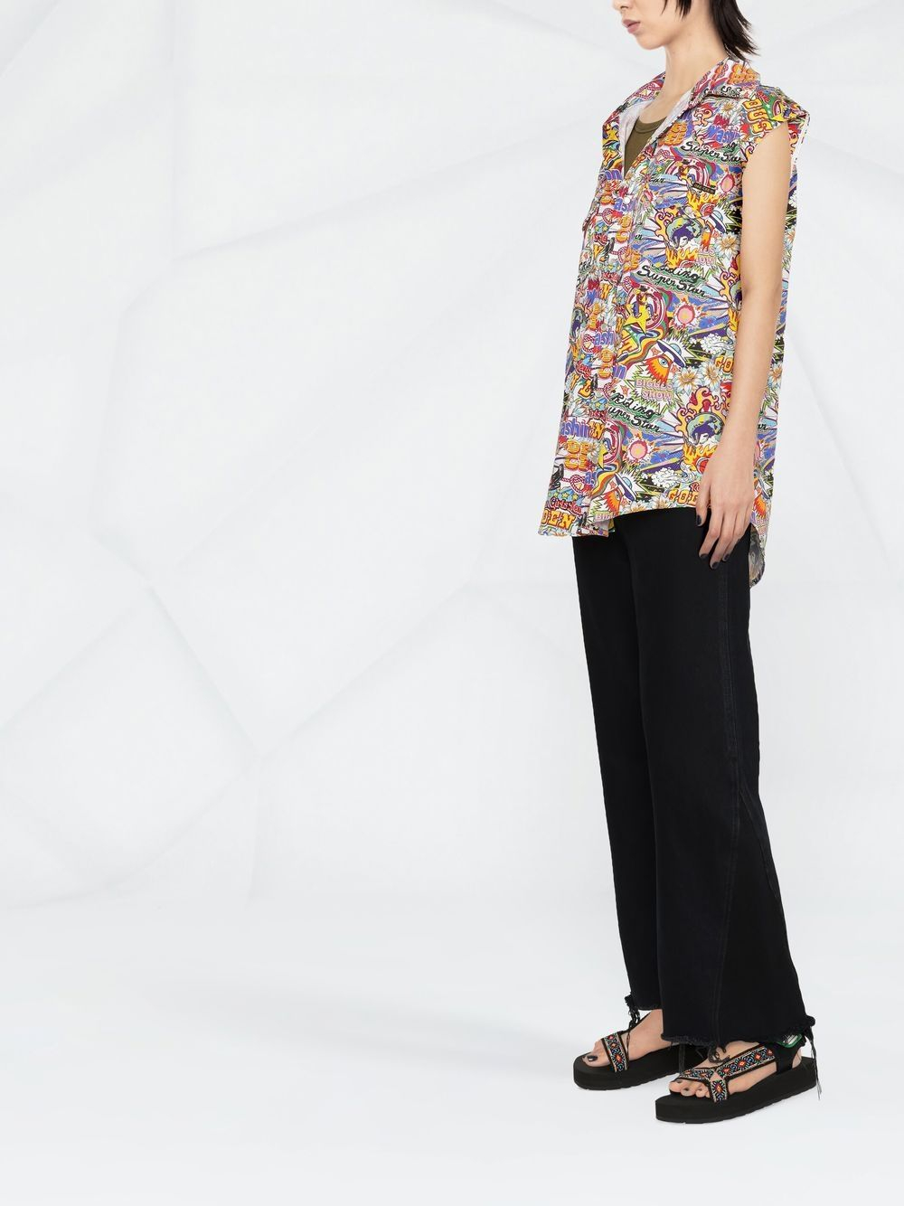 [WASHINGTON DEE-CEE] Shirts Sleeveless SS22 TOWWDC72