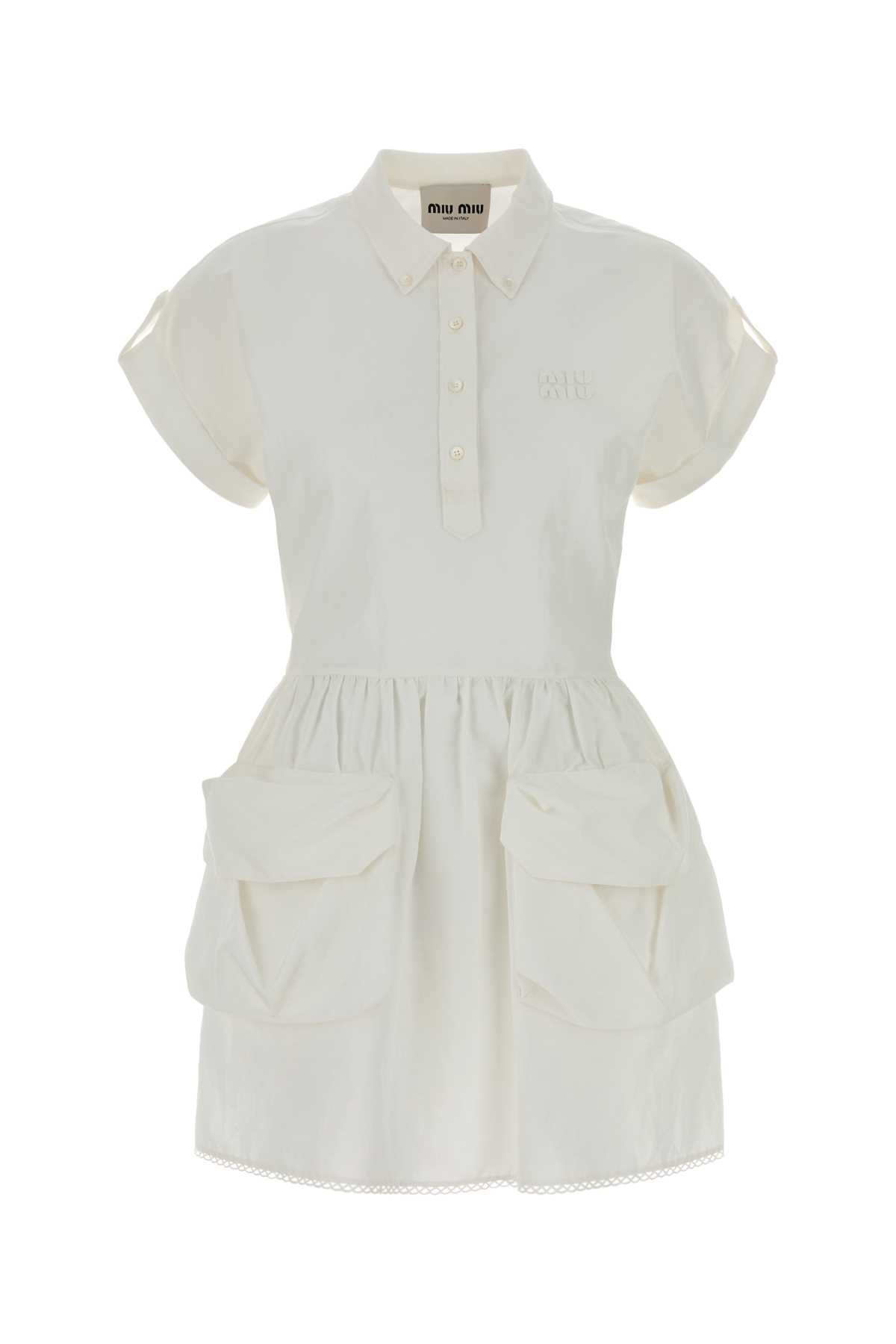 [Miu Miu] Short sleeve dress SS26 MF6142SOOO163M F0009