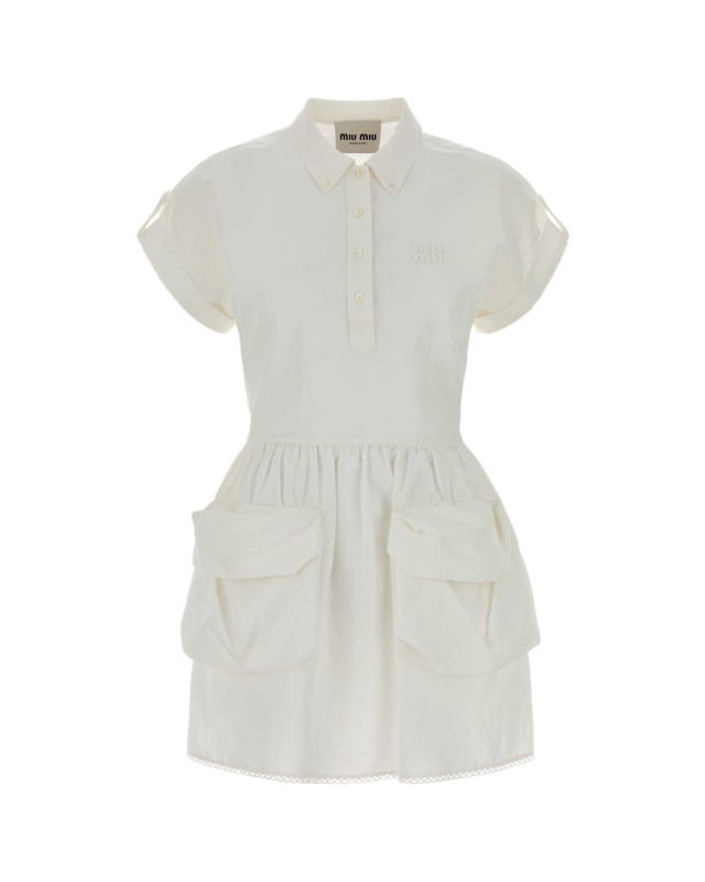 [Miu Miu] Short sleeve dress SS26 MF6142SOOO163M F0009