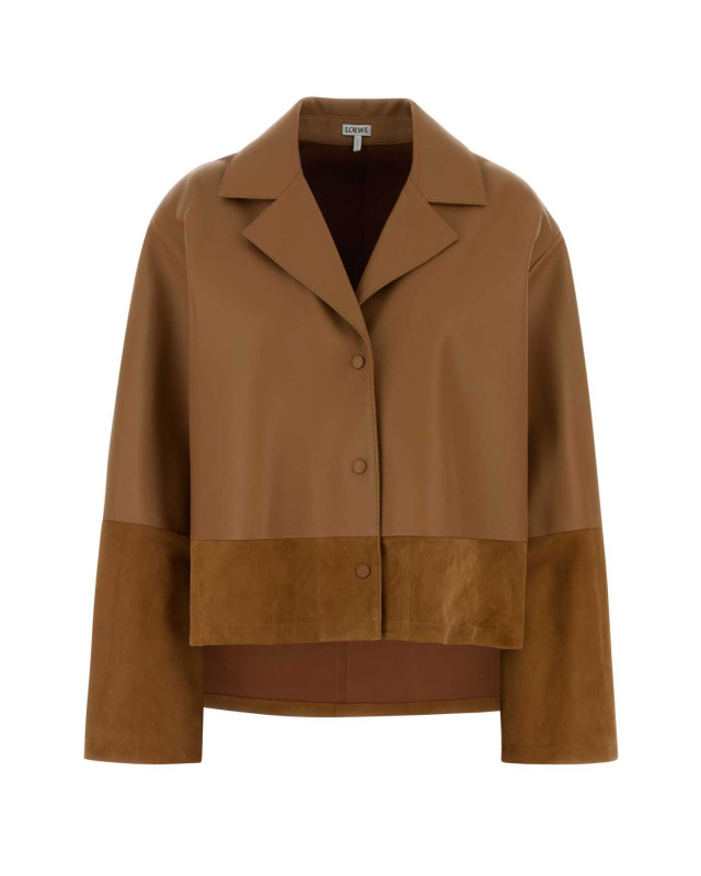 [Loewe] Shirts Long Sleeve FW25 S359Y31L32 TOFFEE