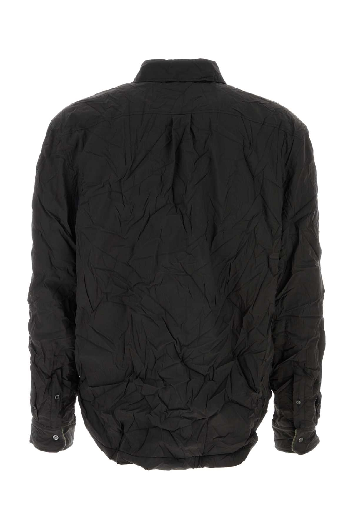 [Loewe] Shirts Long Sleeve FW25 H526Y05WFP BLACKGREEN
