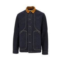 [foret] Shirts Long Sleeve FW25 F4844.DARK DENIM-DARK DENIM