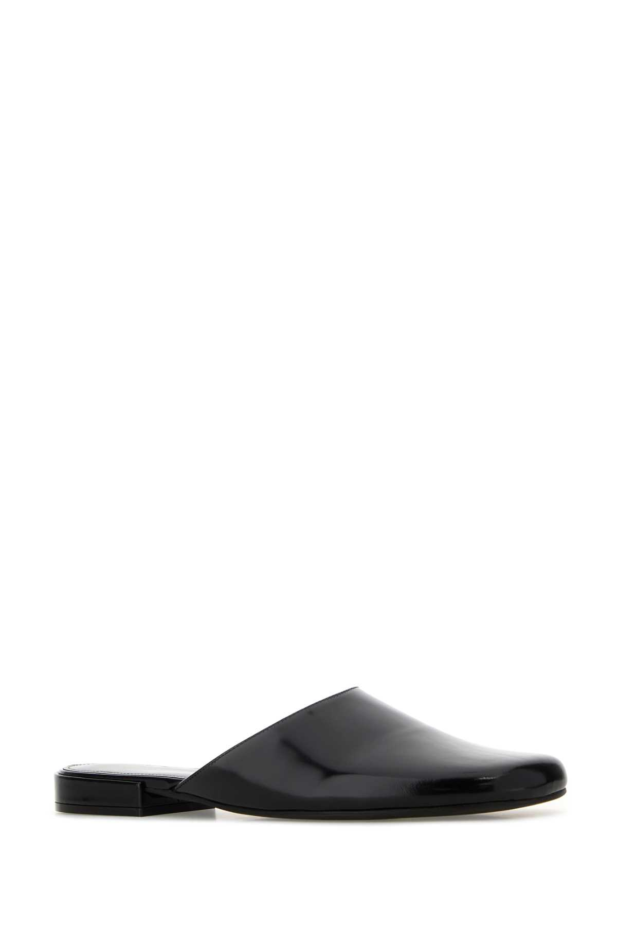 [THE ROW] Mules FW25 F1677L604 BLK