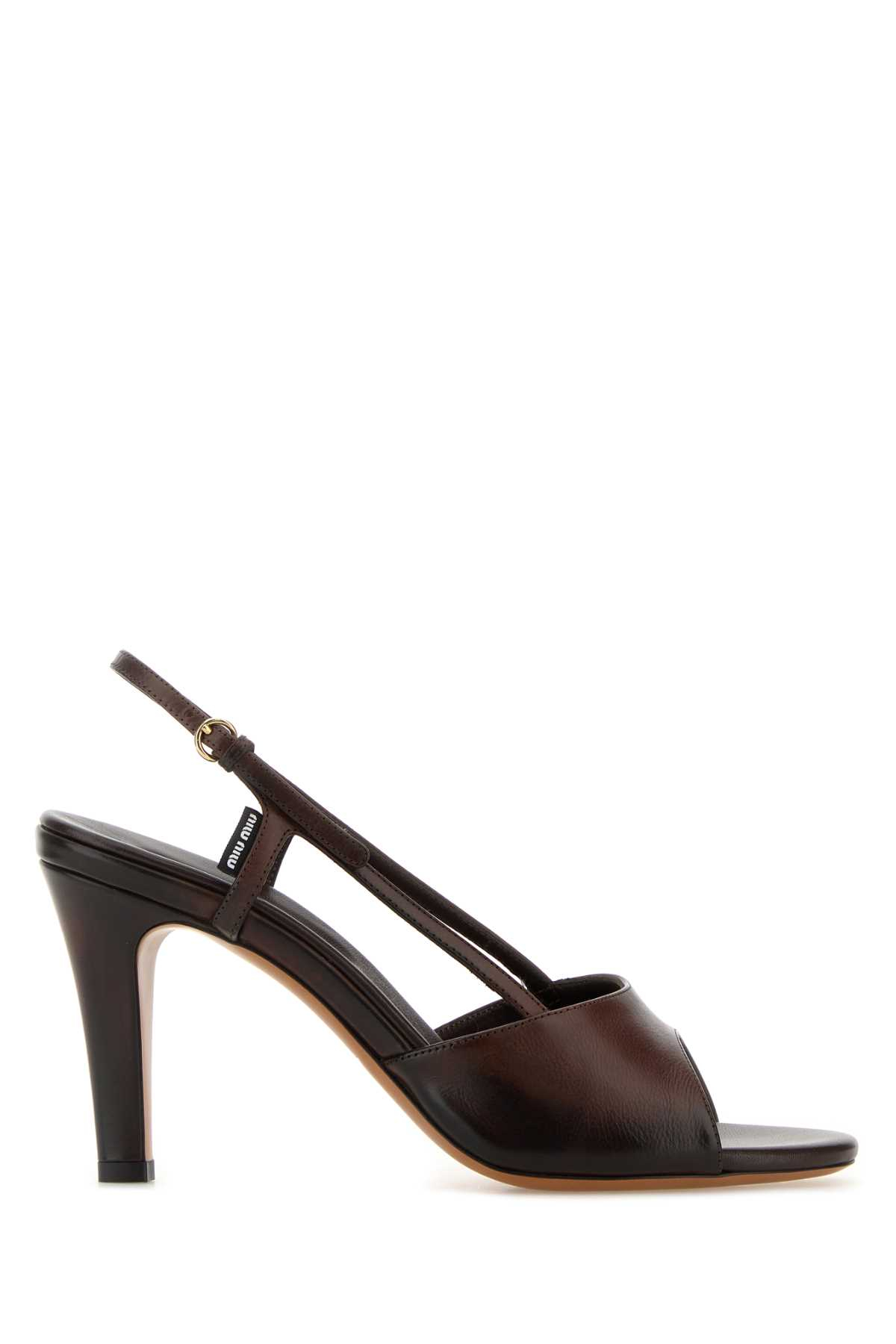 [Miu Miu] Sandals FW25 5X547EF085537 F0003