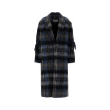 [Loewe] Coat FW25 S540Y01XBH BLUEMULTICOLOR