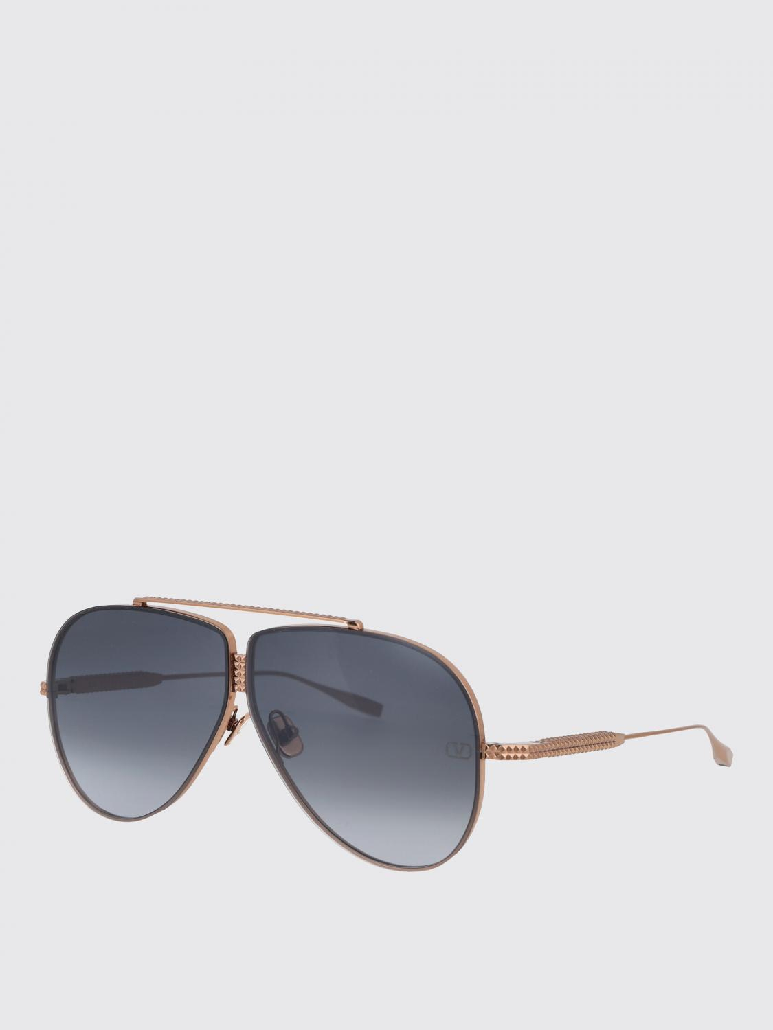 [Valentino Garavani] Sunglasses FW25 VLS-100A-64 A ROSE GOLD W/ DARK GREY BLACK FLASH MIRROR