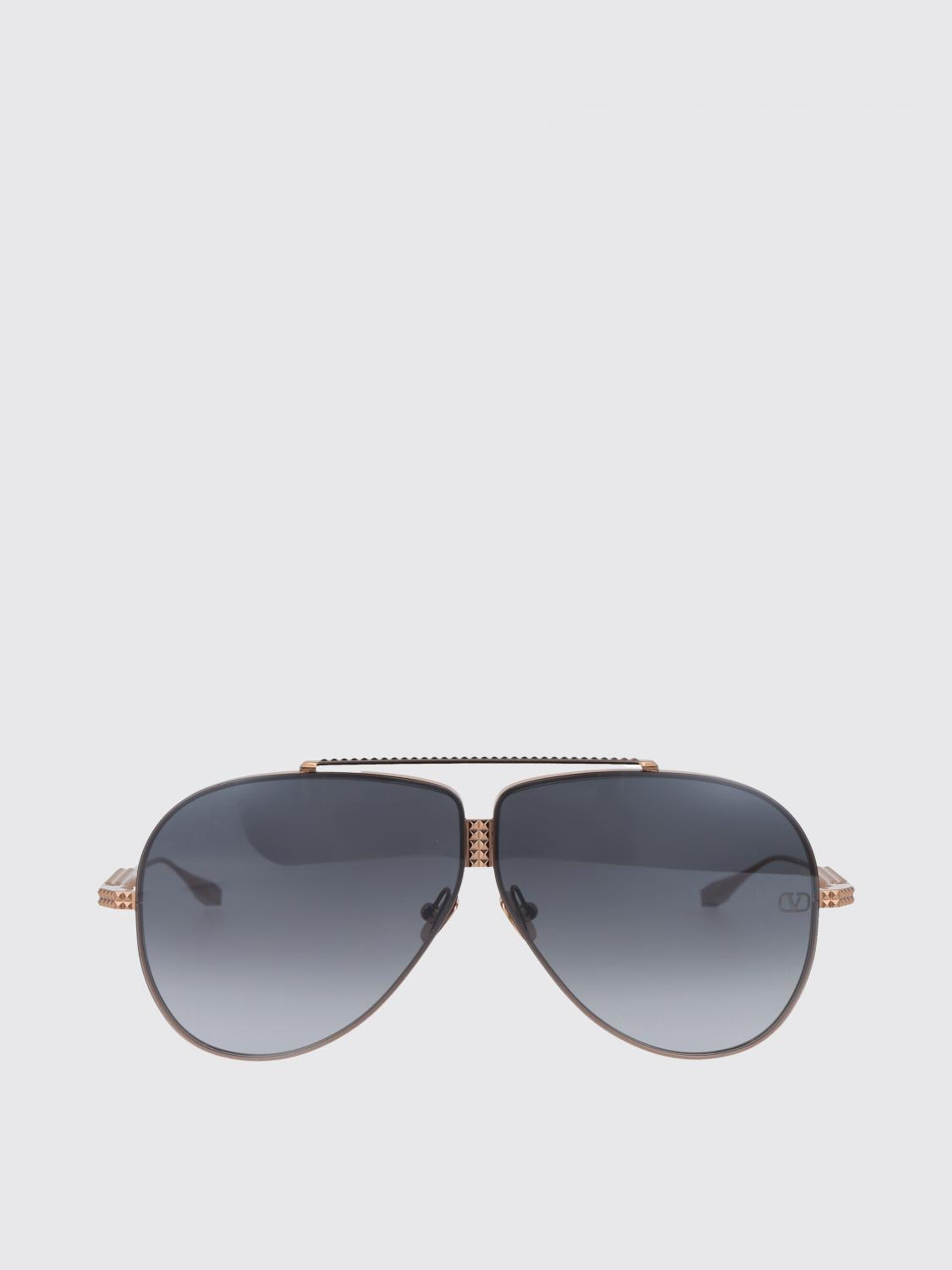 [Valentino Garavani] Sunglasses FW25 VLS-100A-64 A ROSE GOLD W/ DARK GREY BLACK FLASH MIRROR