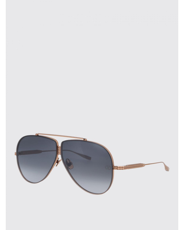 [Valentino Garavani] Sunglasses FW25 VLS-100A-64 A ROSE GOLD W/ DARK GREY BLACK FLASH MIRROR