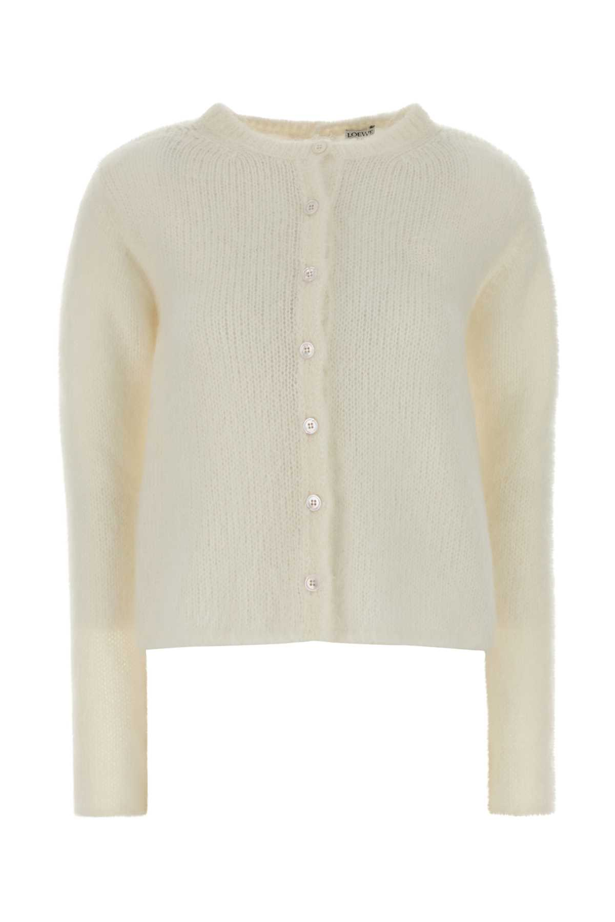 [Loewe] Cardigan FW25 S540Y16K88 WHITE