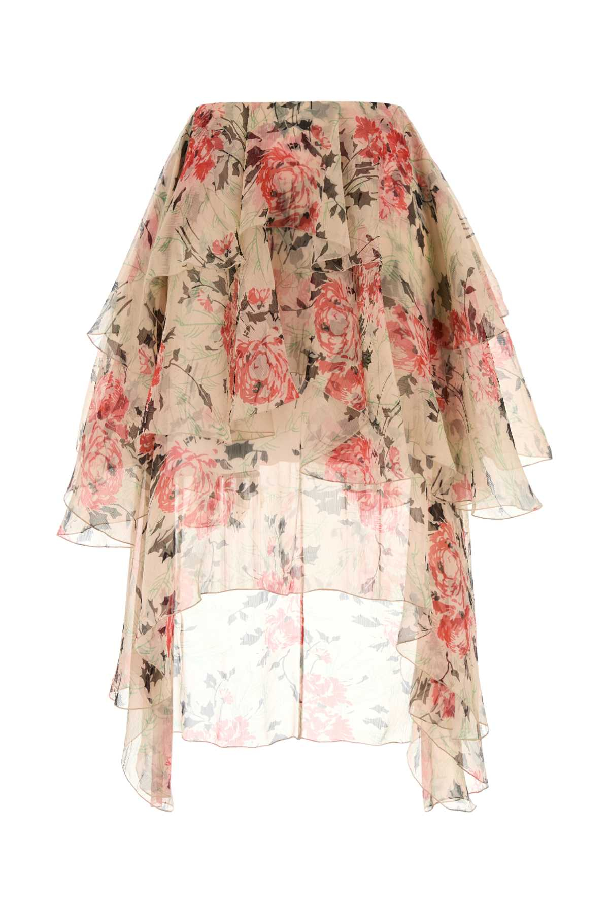 [Loewe] Mini skirt SS25 S540Y08XBE MULTICOLOR