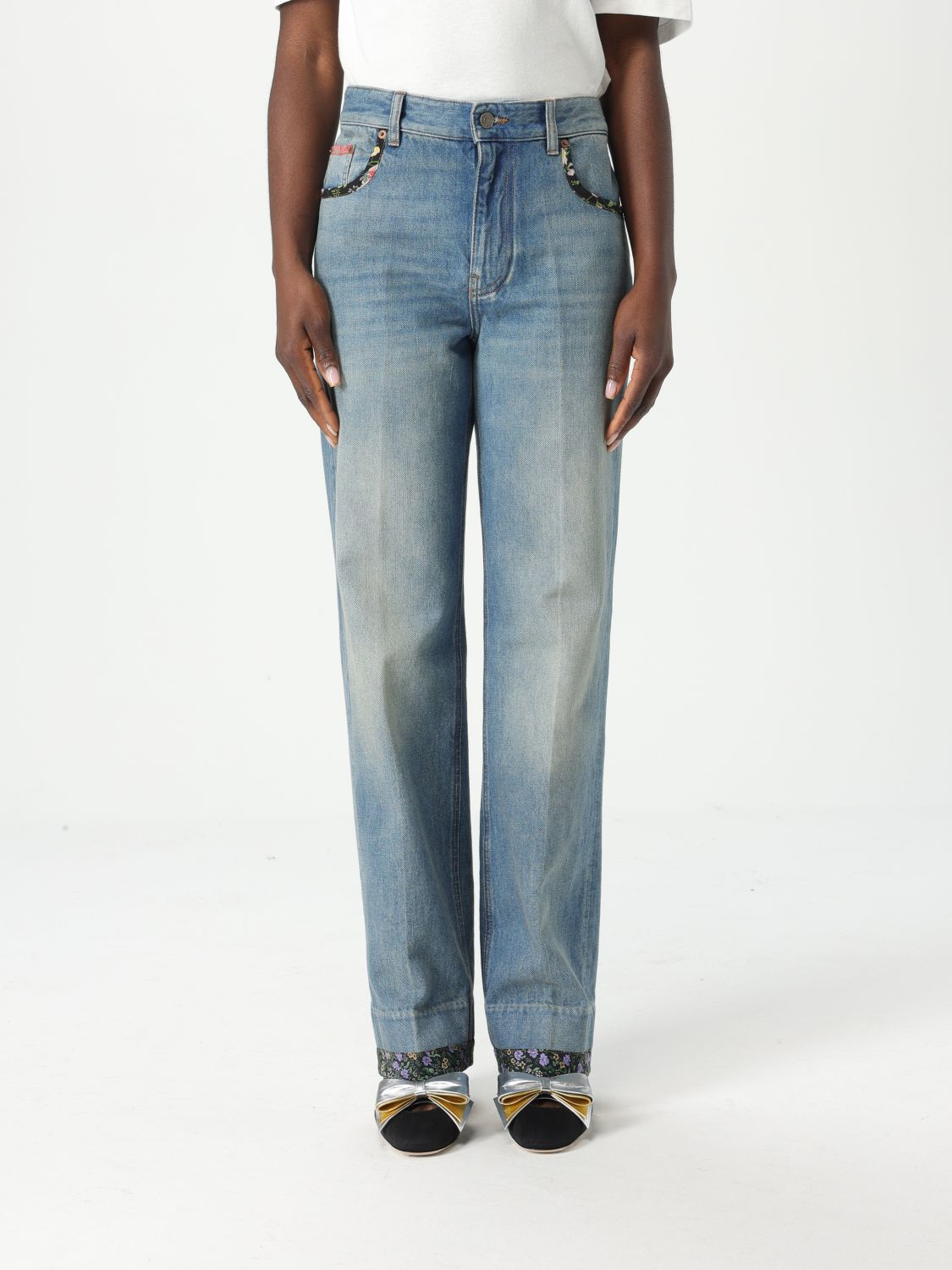 [Valentino] Jeans FW25 6B0DD19X94V 558
