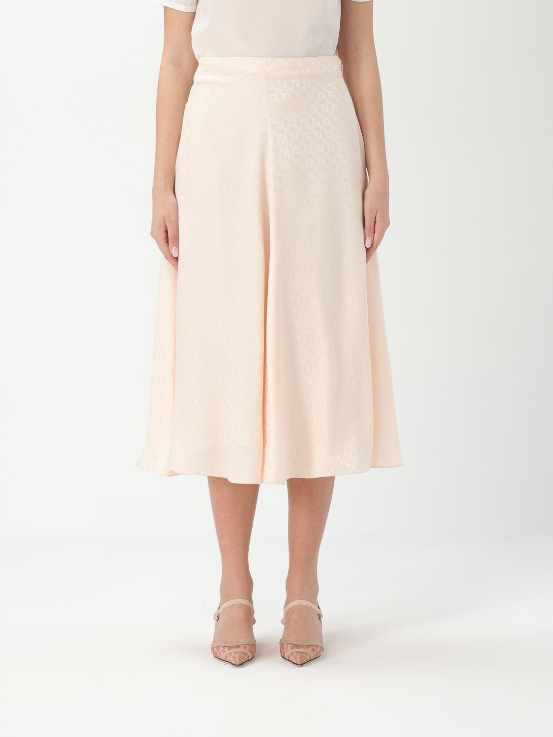 [Fendi] Midi skirt FW25 FQ7655AUQG F1RX0