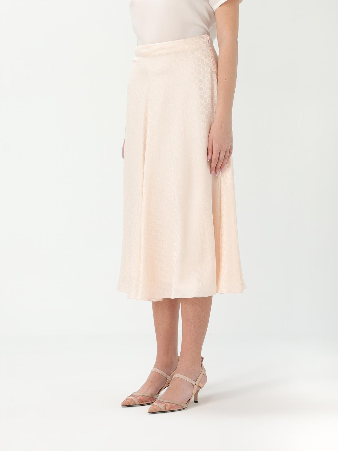 [Fendi] Midi skirt FW25 FQ7655AUQG F1RX0