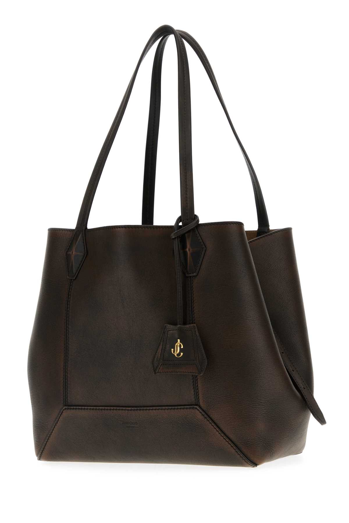 [Jimmy Choo] Bag FW25 DIAMONDTOTEMFFT COGNACGOLD