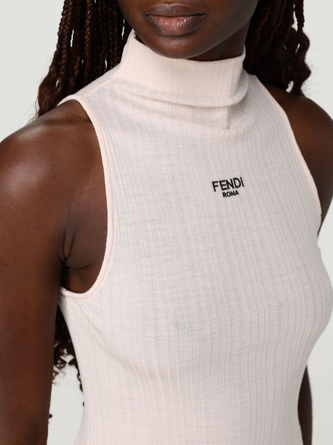 [Fendi] T-shirts Sleeveless FW25 FS9740AVFE F1T6T