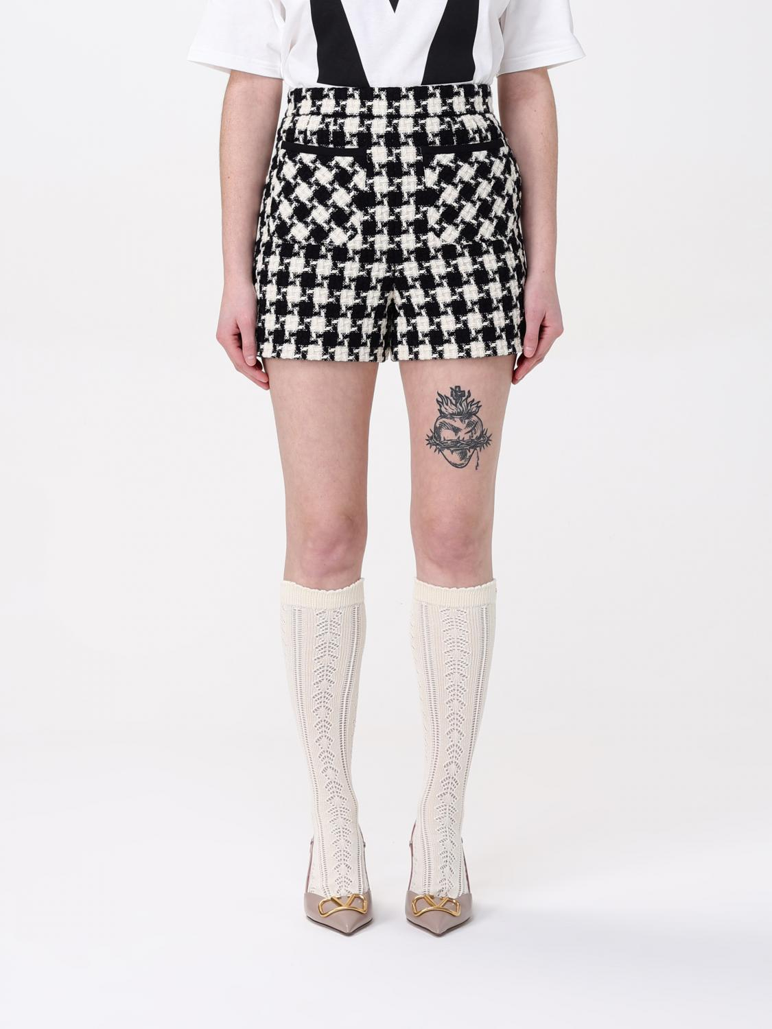 [Valentino] Shorts FW25 6B3RF2W090K 0AN