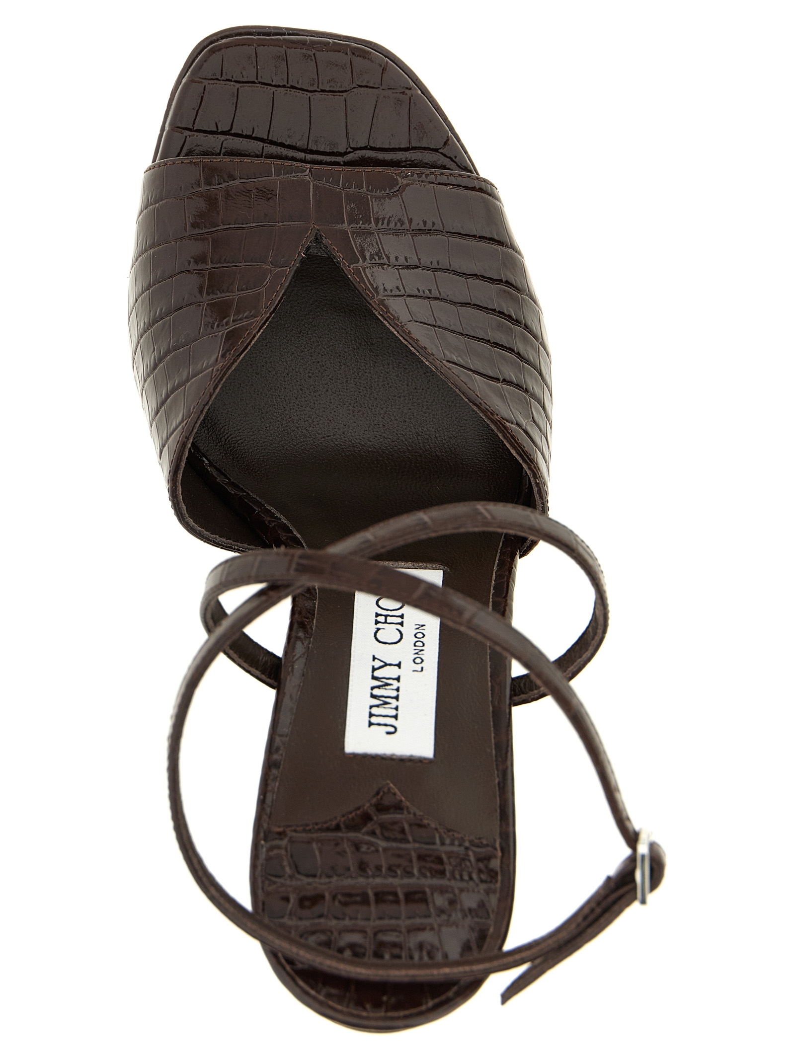 [Jimmy Choo] Sandals FW25 KARLIPF125CCLCHOCOLATE