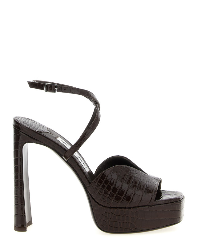 [Jimmy Choo] Sandals FW25 KARLIPF125CCLCHOCOLATE