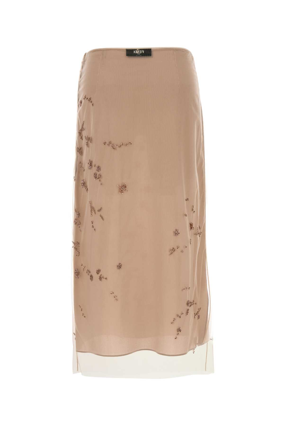 [Fendi] Long skirt SS25 FQ7647AUP0 F0QA6