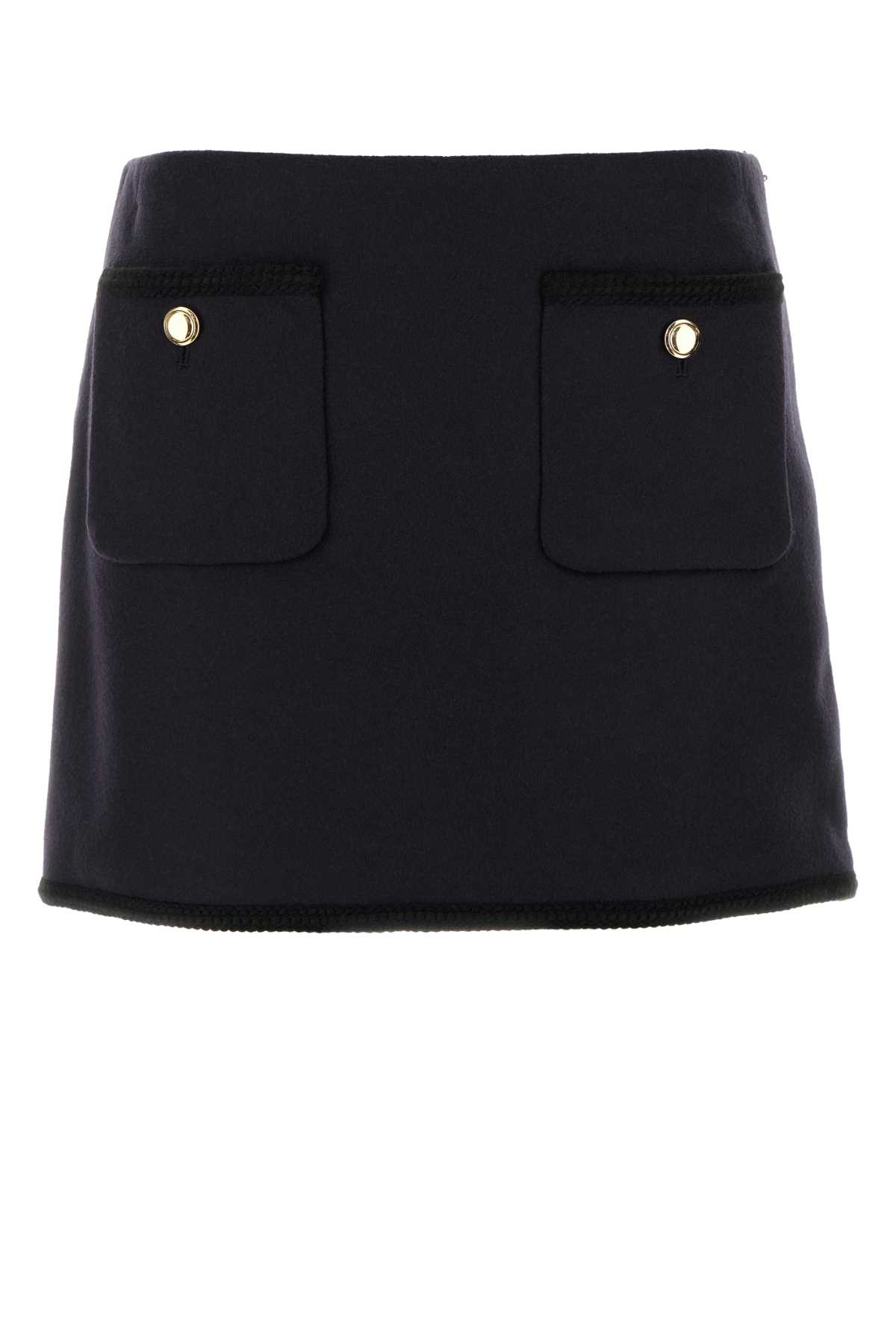 [Miu Miu] Mini skirt FW25 MG2054S23212U5 F0008