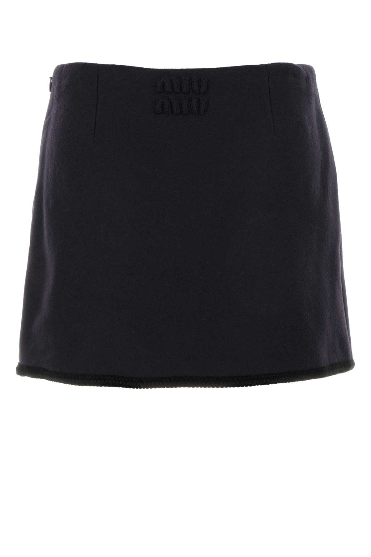 [Miu Miu] Mini skirt FW25 MG2054S23212U5 F0008