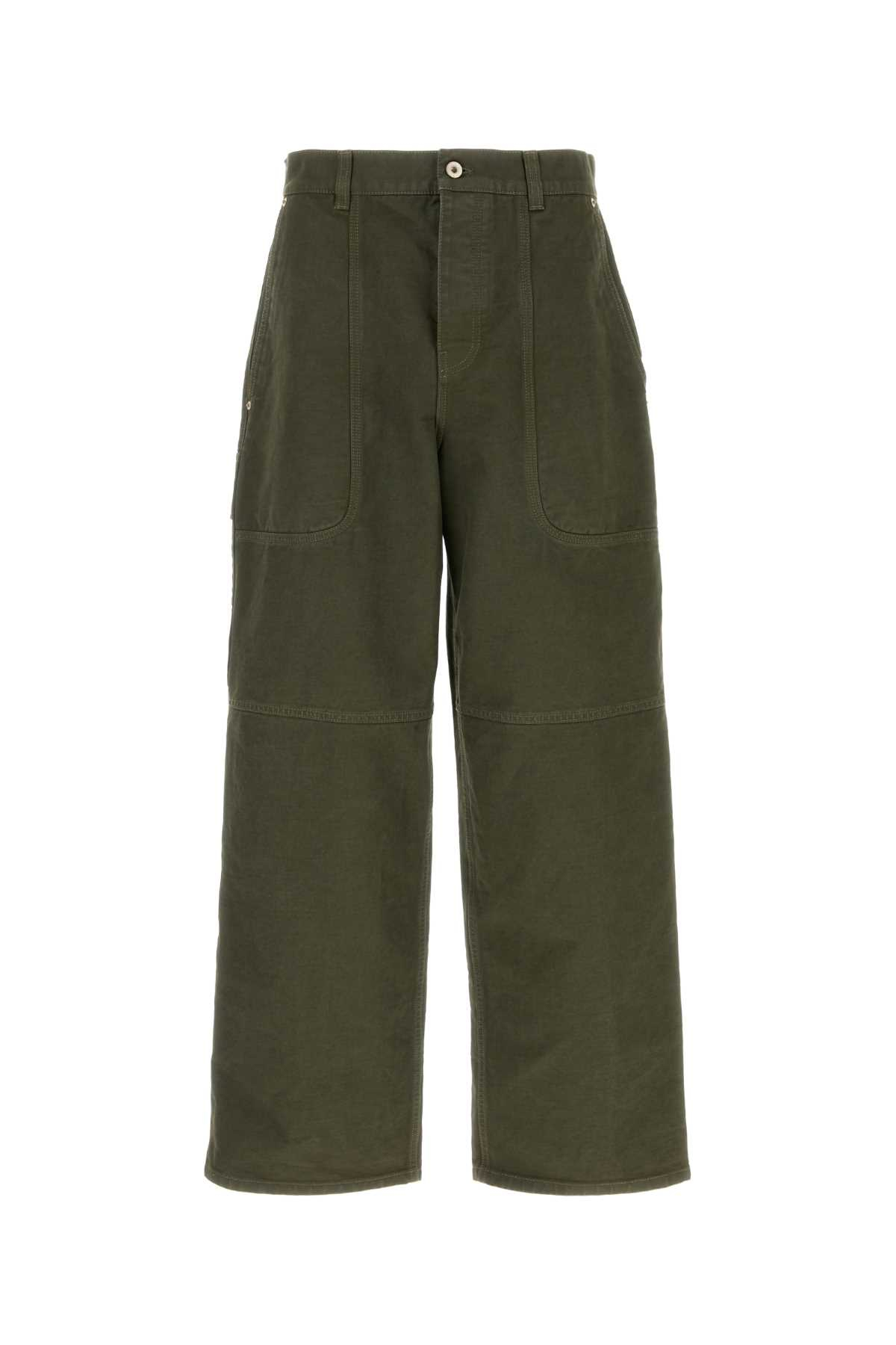 [Loewe] Trousers SS25 H526Y04WG6 KHAKIGREEN