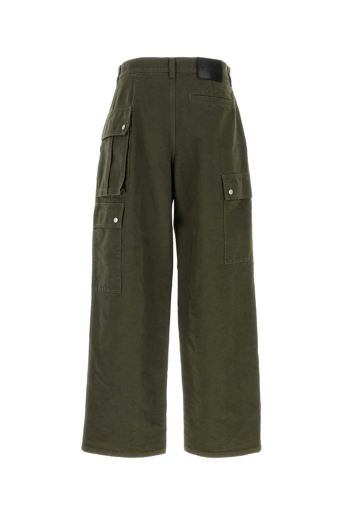 [Loewe] Trousers SS25 H526Y04WG6 KHAKIGREEN