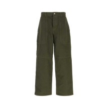 [Loewe] Trousers SS25 H526Y04WG6 KHAKIGREEN