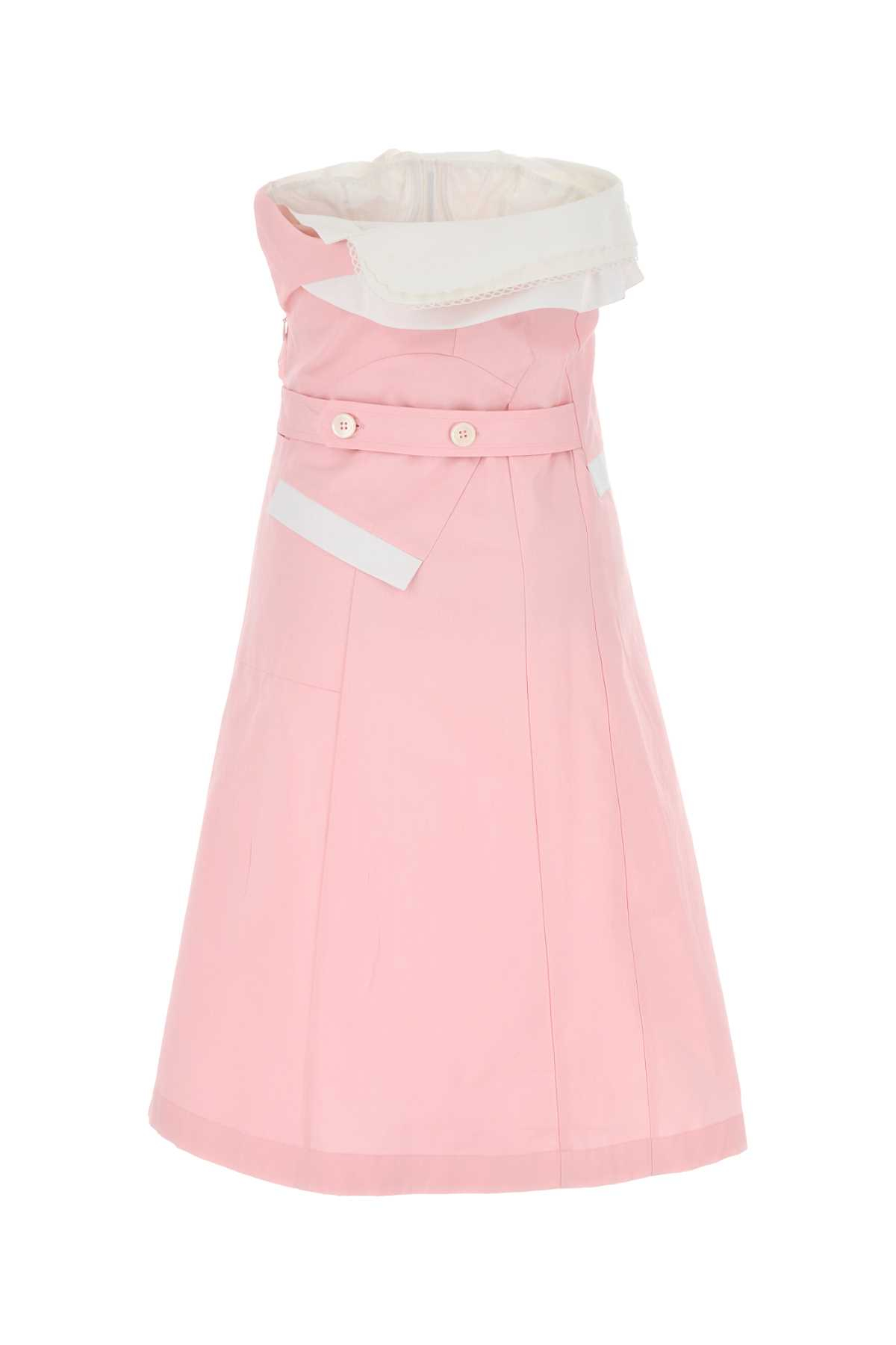 [Miu Miu] Sleeveless dress SS25 MF5787SOOO1BMS F0E18