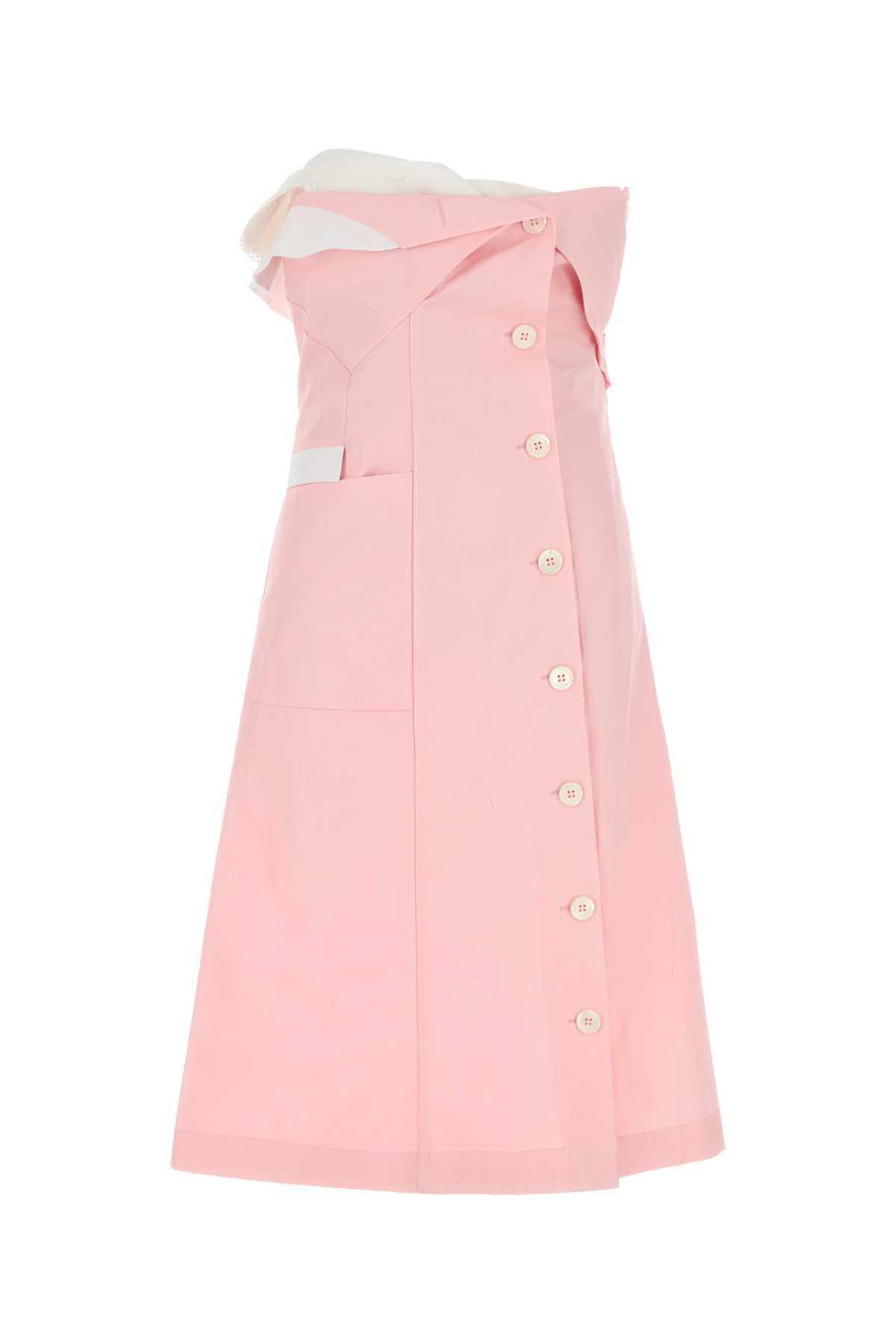 [Miu Miu] Sleeveless dress SS25 MF5787SOOO1BMS F0E18