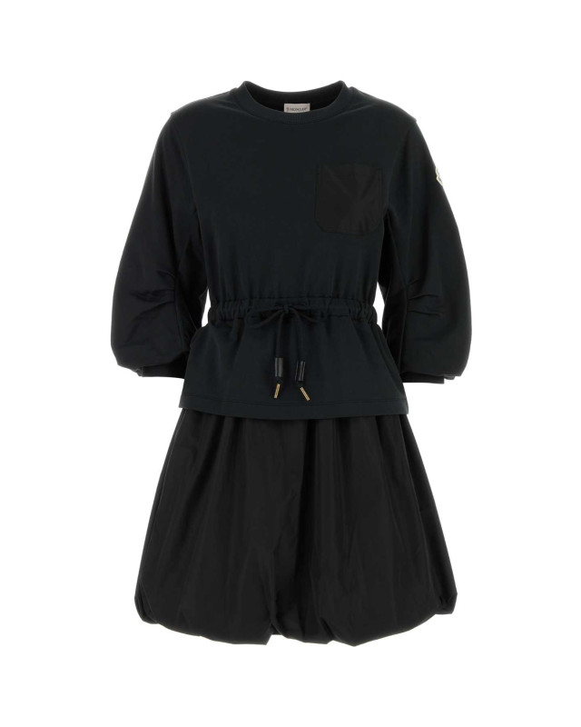 [Moncler] Long sleeve dress SS25 8I0001489A1K 999