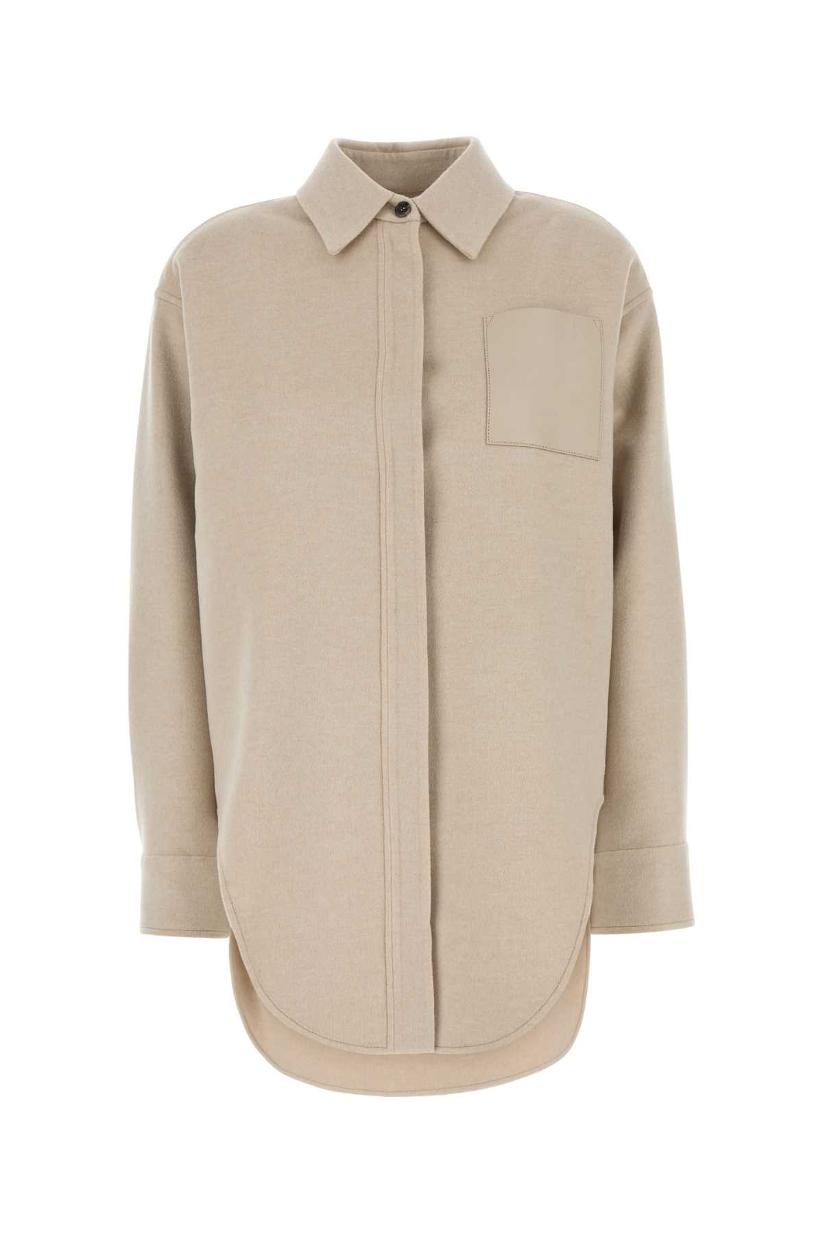 [Loewe] Cardigan SS25 S359Y02XD5 LIGHTBEIGEMELANGE