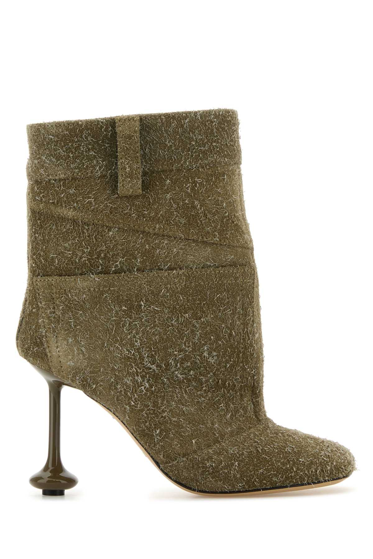 [Loewe] Boots SS25 LLST286X07 KHAKIGREEN