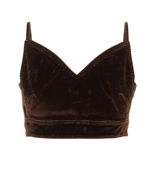 [Loewe] Bustier FW23 S540Y12X01 COFFEEBEAN