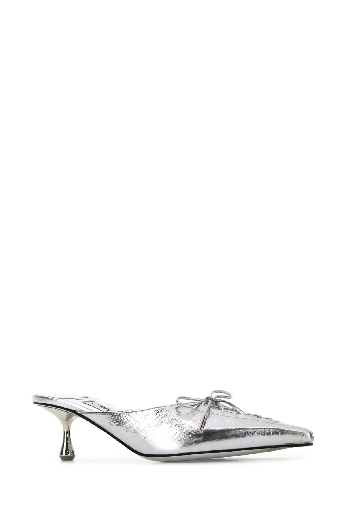 [Jimmy Choo] Sandals FW25 SCARLETTMULE50BYK SILVER